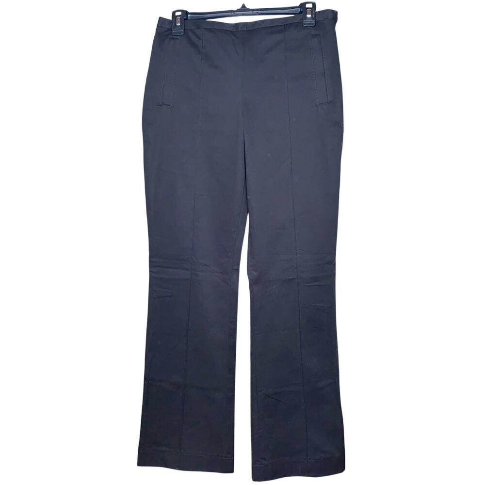 LINK Flat Front Fitted Straight Leg Dress Pant Sz4